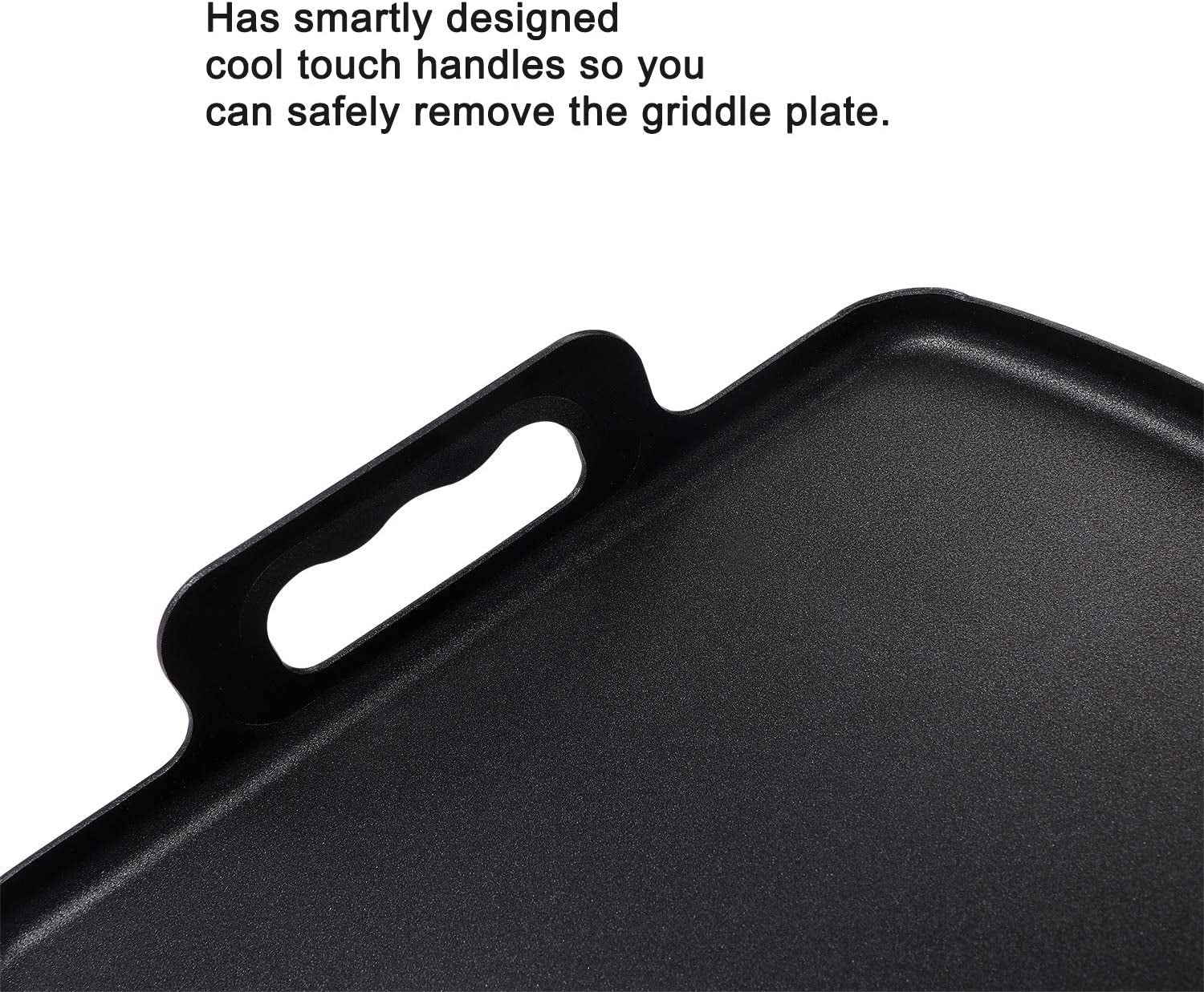 Grill Griddle Plate for the Ninja Foodi Indoor Grill Griddle Models AG300. AG300C. AG301. AG301C. AG302. AG400. IG301A - Image 3