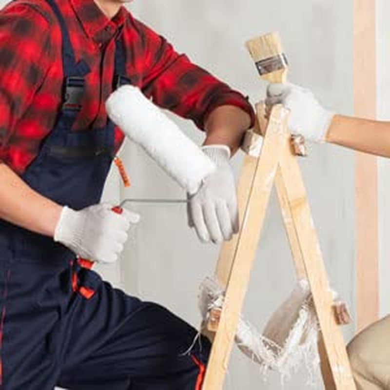 12 Pairs Cotton Glove Liners for BBQ. Cooking. Grilling. Food Handling - Safety Work Gloves Hand Saver. Large - Image 7