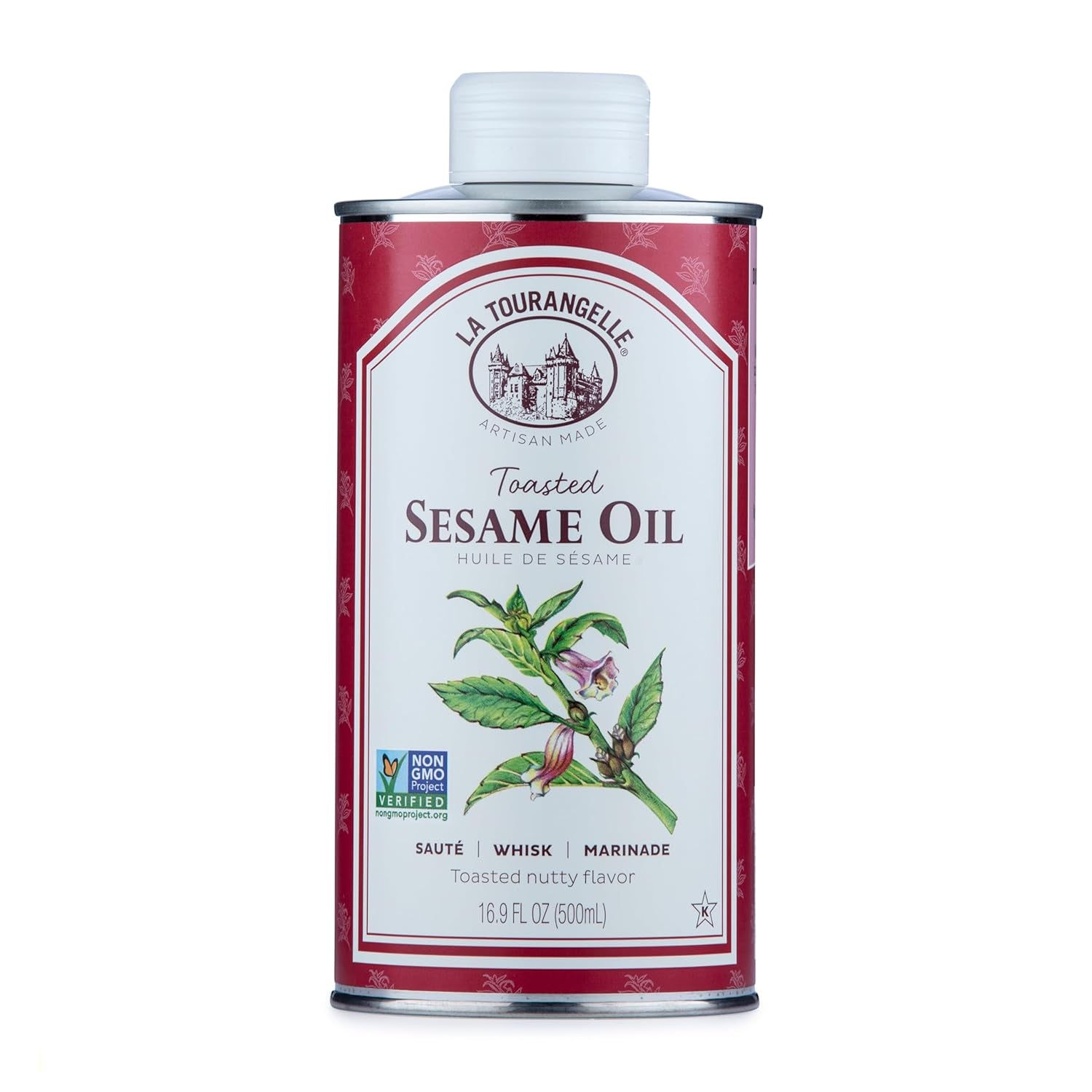 La Tourangelle. Toasted Sesame Oil. Great for Cooking. Add to Noodles. Stir-Fry. Vegetables. Vinaigrettes. and Marinades. 16.9 Fl Oz - Image 19