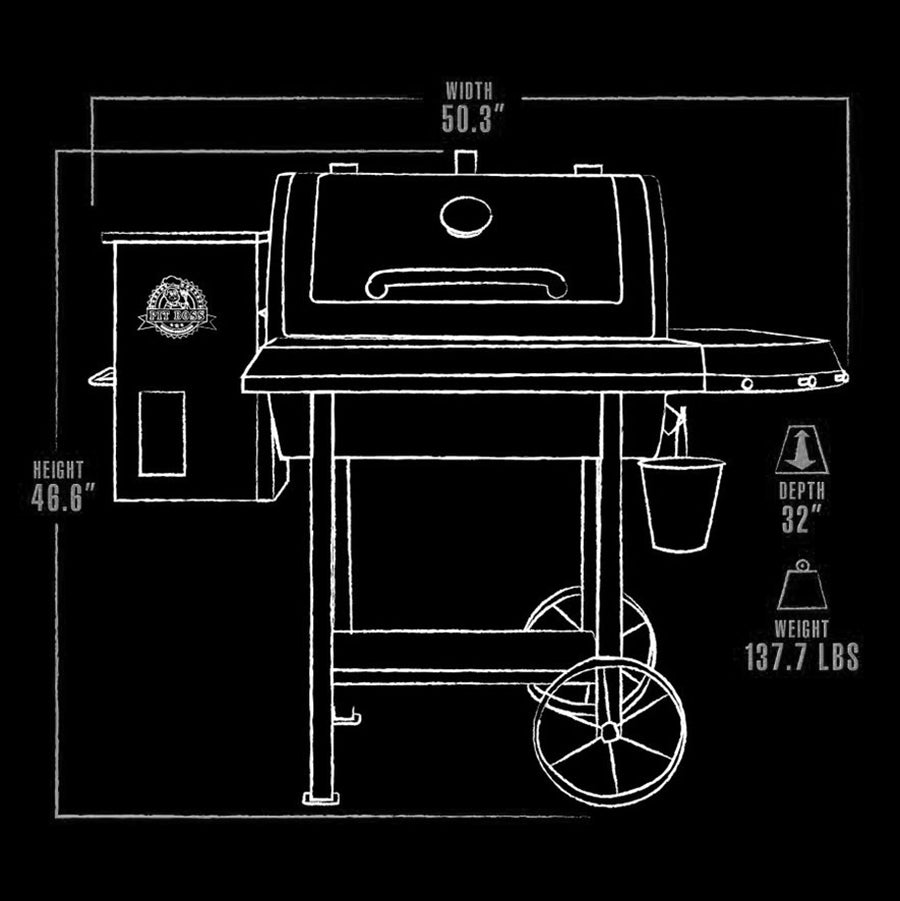 Rancher Series Wood Pellet Grill w/ Sear Slide - PB700R2 - Image 7