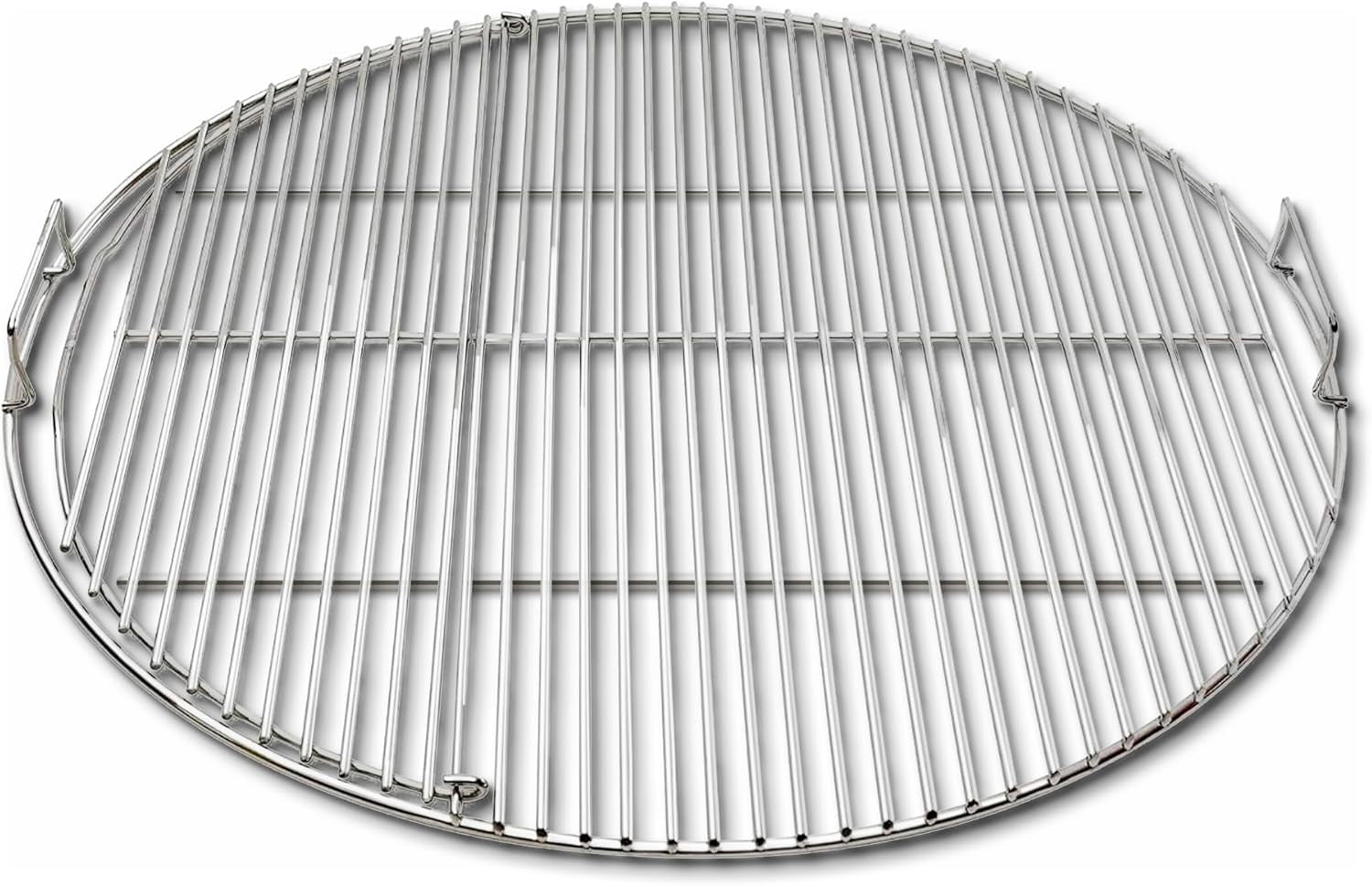 Sns Grills Slow 'N Sear Easyspin Charcoal Grill Cooking Grate - Compatible with Weber and Other Grills. 2-Zone Stainless Steel Hinged Replacement - Tailgating & Backyard Cooking - 26 Inches - Image 7