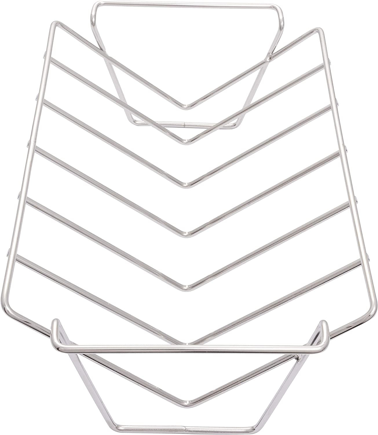 Char-Broil 1944364R04 Grill plus Rib & Roast Rack. 4.5X13.75X4.39. Silver - Image 3