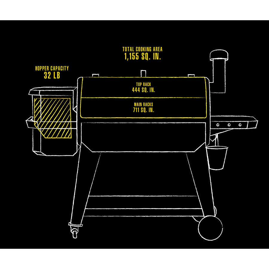 Pro Series II 1150 Wood Pellet Grill - Image 9