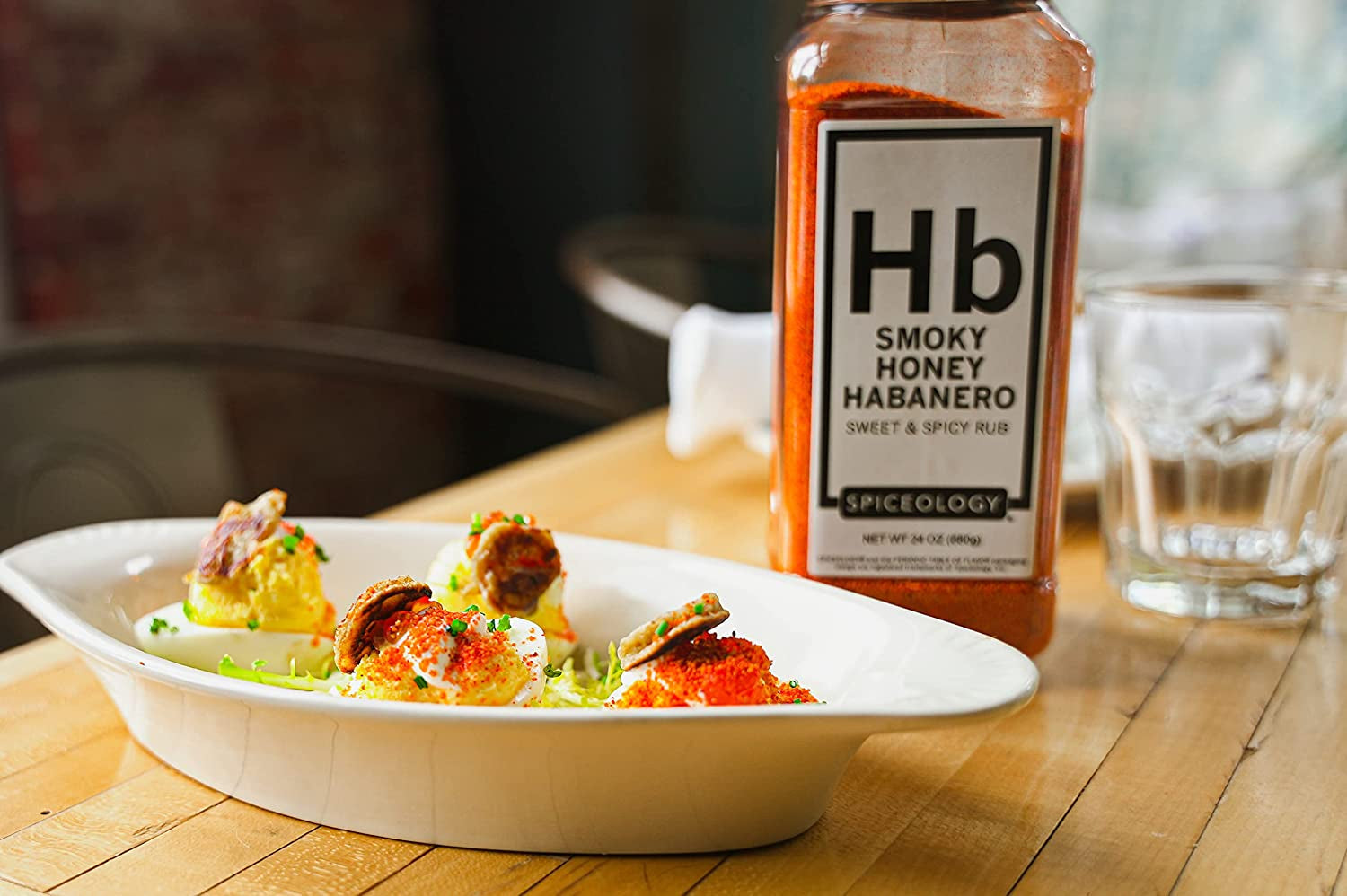 Spiceology - Smoky Honey Habanero - Sweet & Spicy BBQ Rub - Barbeque Rubs. Spice Blends and Seasonings for Smoking or Grilling - Use On: Chicken. Wings. Pork. Steak. Nuts. Butter. Bacon. or Burgers - 24 Oz - Image 9