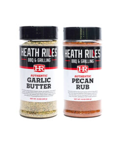 Heath Riles Garlic Butter and Pecan Rub Seasoning Bundle
