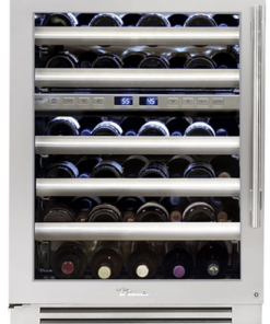 True Refrigeration: 24 Dual Zone Wine Cabinet