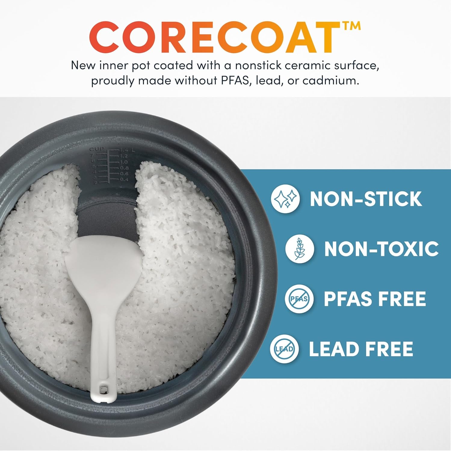 Aroma Housewares 14-Cup (Cooked) (7-Cup UNCOOKED) Pot Style Rice Cooker and Food Steamer (ARC-747-1NGR) . Red - Image 6