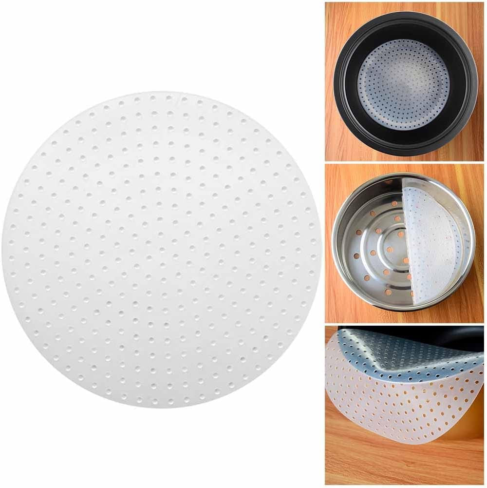 Rice Cooker Burnt Proof Silicon Pad 12 Inch 30Cm Silicone Mat for Commercial Rice Cooker White Rice anti Paste Pot Mat - Image 3
