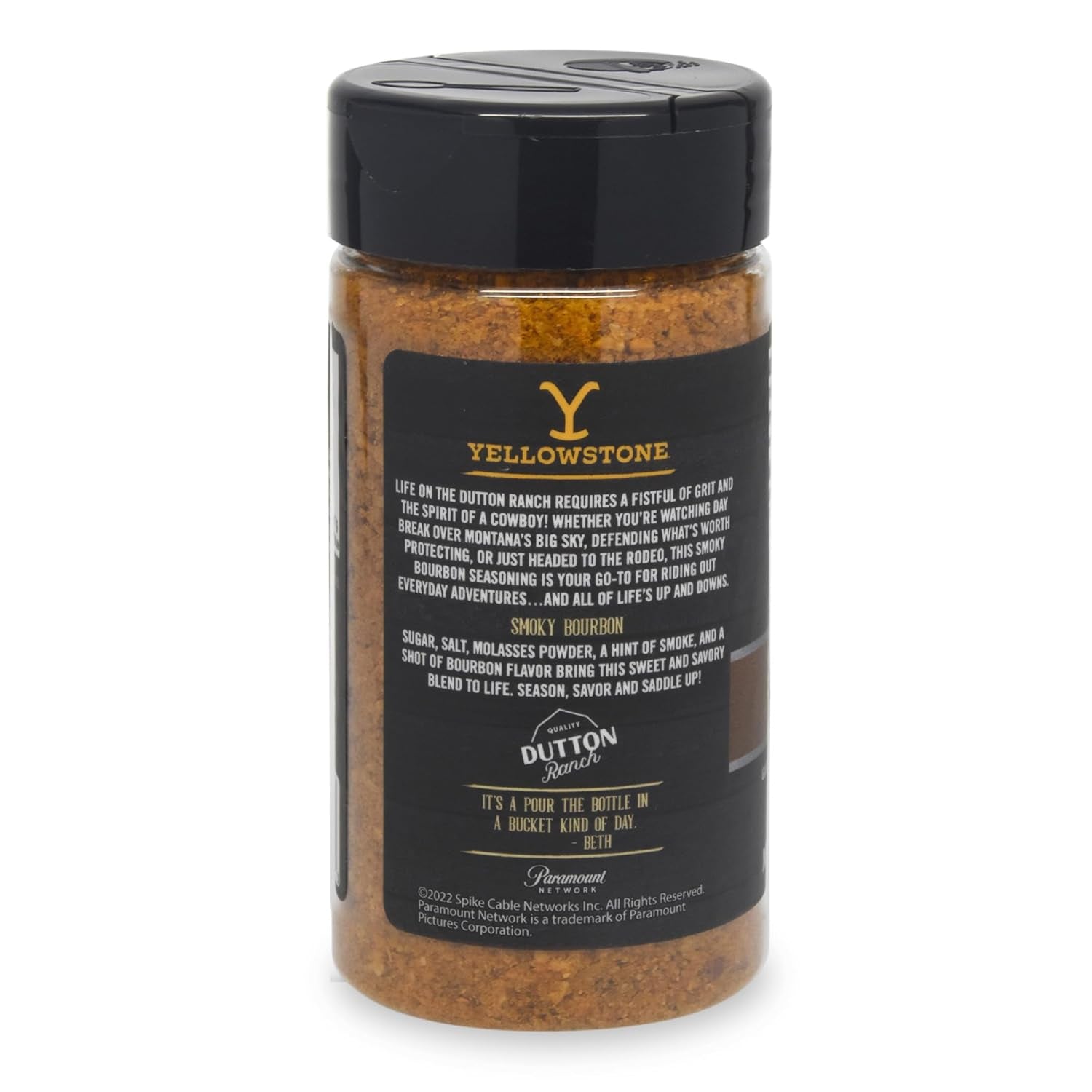 Yellowstone Smoky Bourbon Seasoning and Rub. 5.6Oz - Image 2