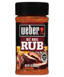 Weber KC BBQ Rub. 7.25 Ounce Shaker