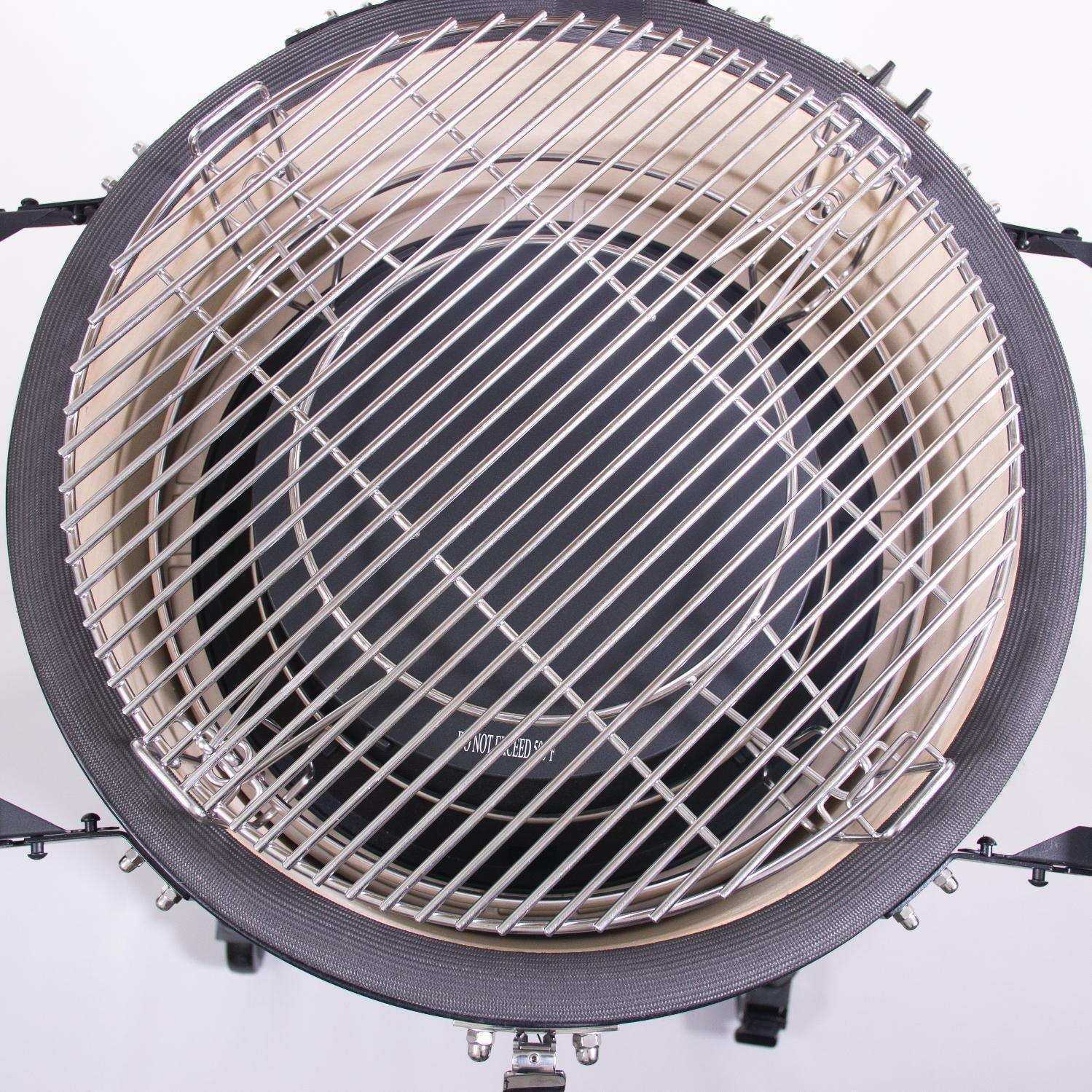 Kamado Joe: Classic Joe III w/ Cart. Hyperbolic Insert. Aluminum Side Shelves. Heat Def. D&C. Tools - Image 8