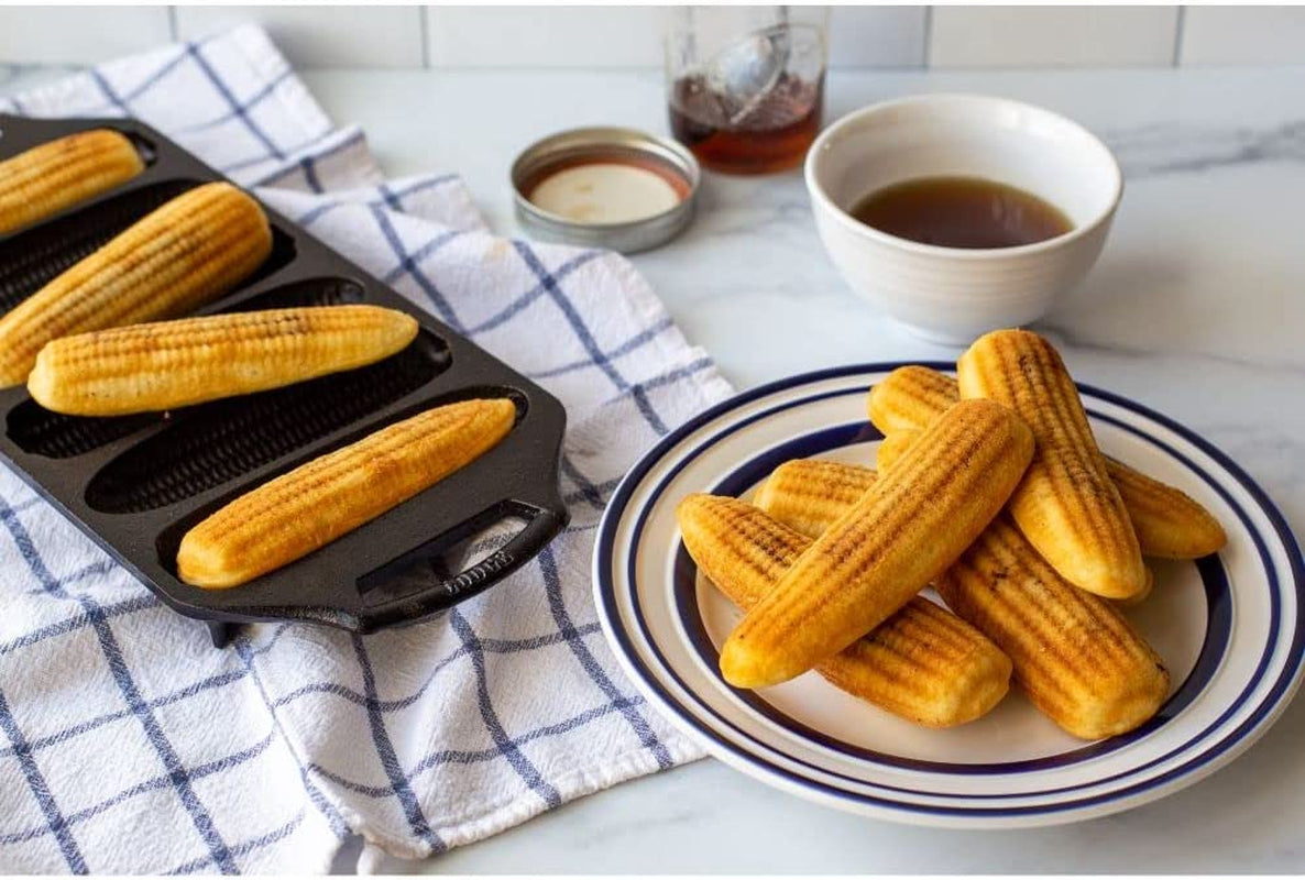 Lodge Cast Iron Cornstick Pan - Image 8