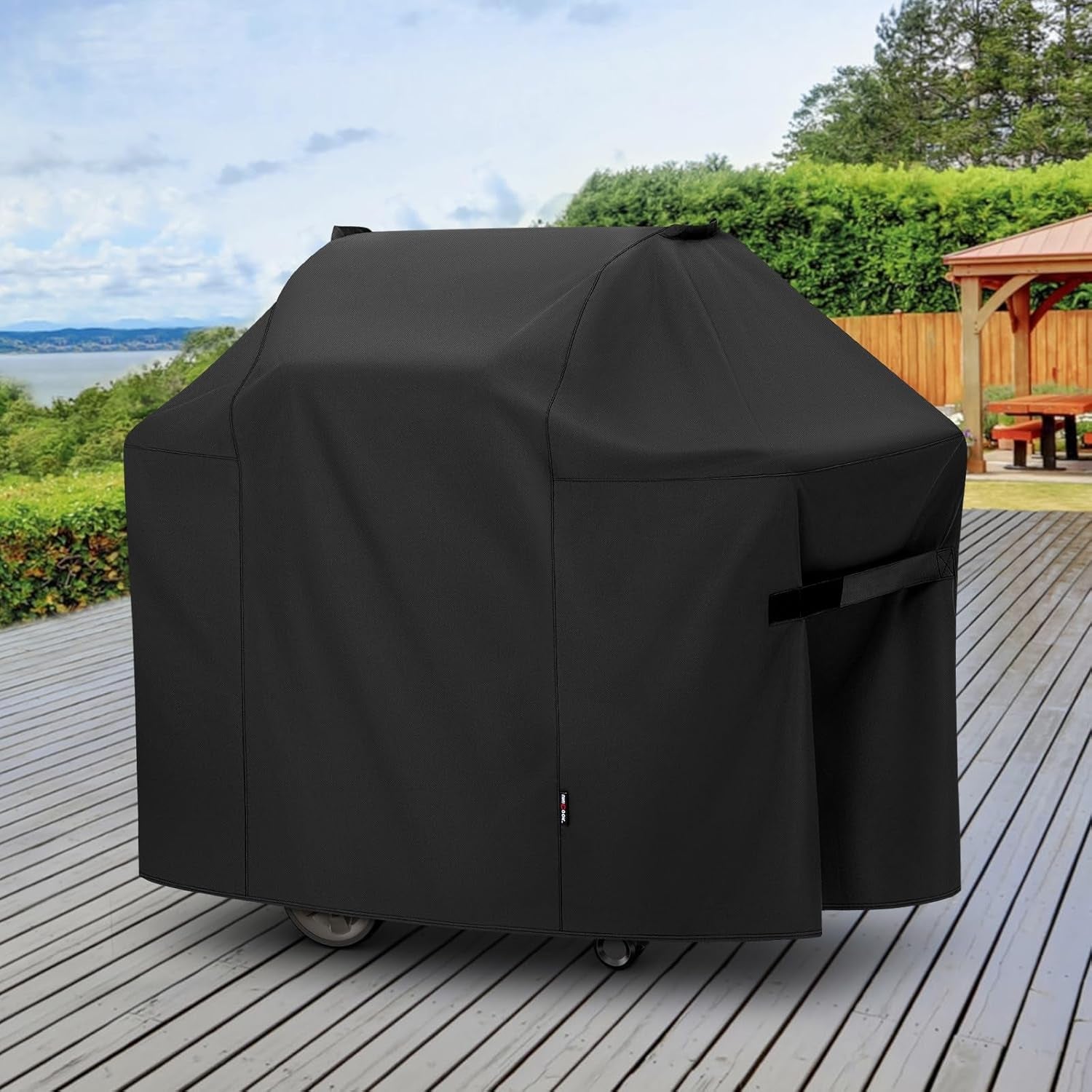 Unicook 52 Inch Grill Cover for Weber Spirit 200 and 300 Series. Gas BBQ Cover for Outdoor Grill. Heavy Duty Waterproof Fade Resistant. Compared to Weber 7106 - Image 7