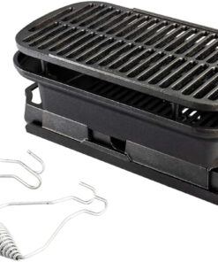 Lodge Sportsman'S Cast Iron Pro Grill - 1 Each. Black