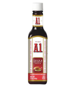 A.1. THICK & HEARTY STEAK SAUCE. 5OZ BTL. for STEAK. PORK and CHICKEN