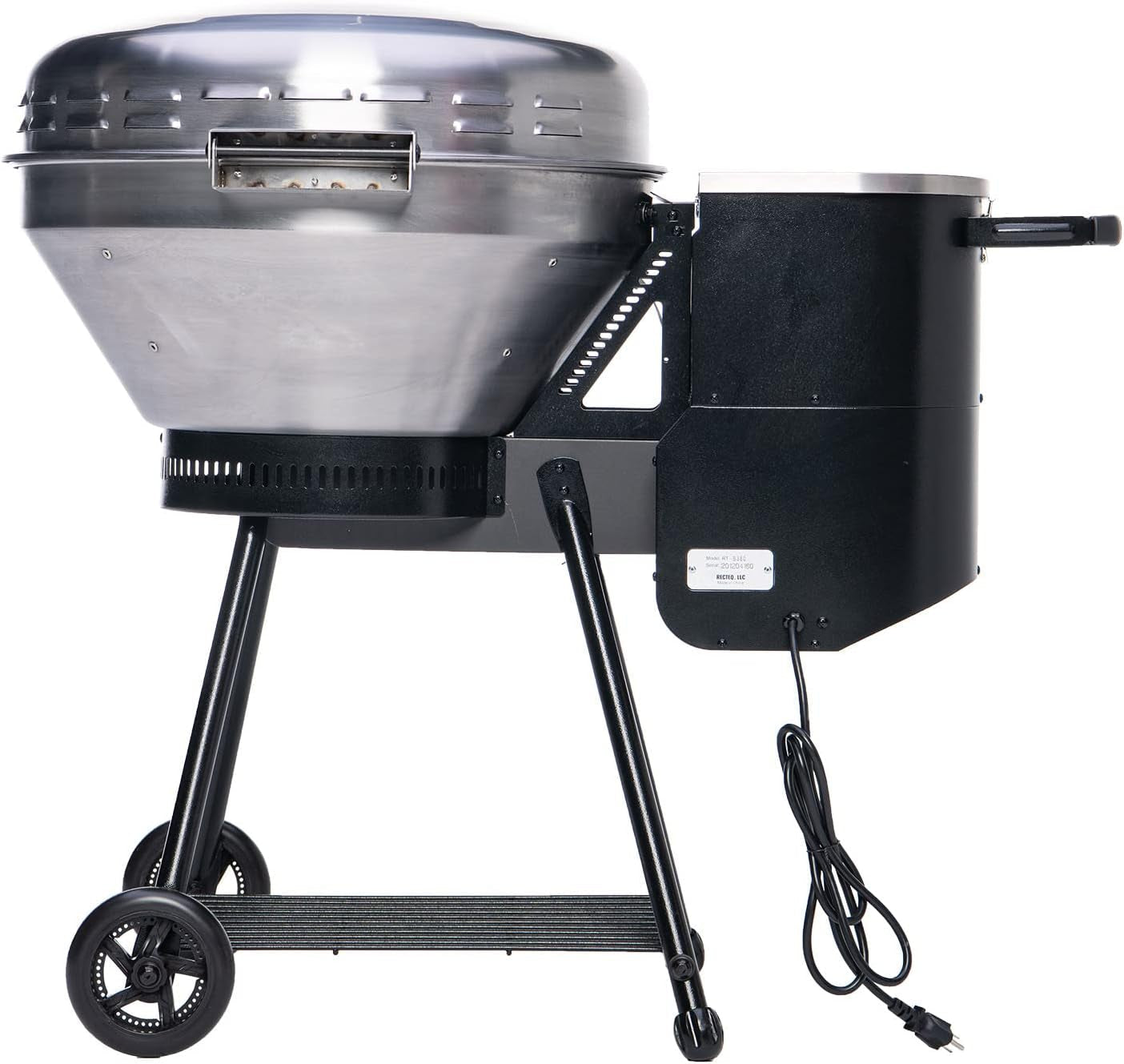 Recteq Pellet Grill RT-B380 Bullseye + Cover. BBQ. Outdoor. and Electric Pellet Smoker Grill. Electric Smokers. Uses 100% Wood Pellets for Ribs. Brisket. Chicken. Sear. Smoke - Image 8