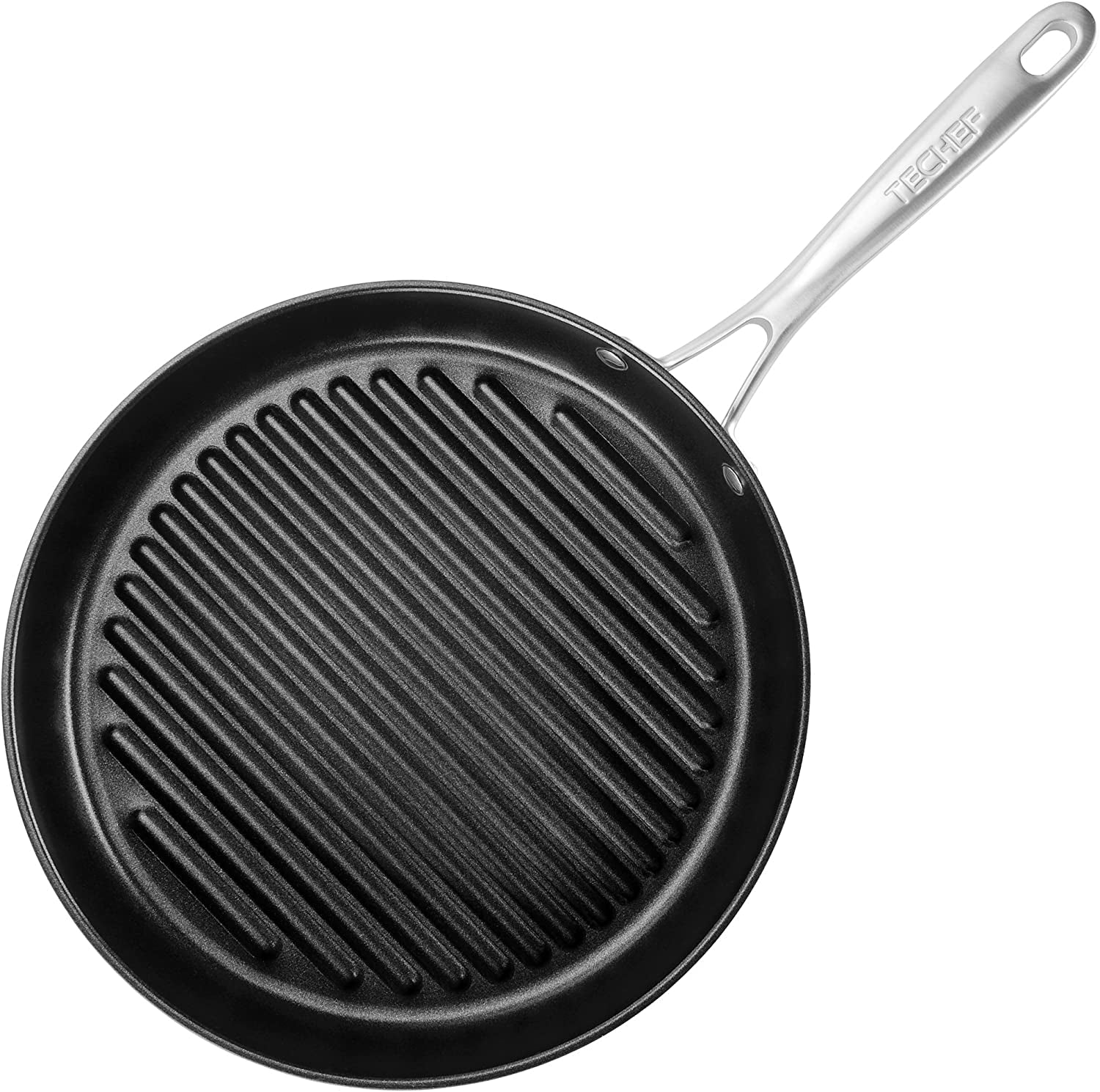 - Onyx Collection. 12-Inch Grill Pan. Coated with New Teflon Platinum Non-Stick Coating (PFOA Free) (12-Inch)