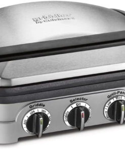 Panini Press. Stainless Steel Griddler. Sandwich Maker & More. 5-IN-1. GR-4NP1