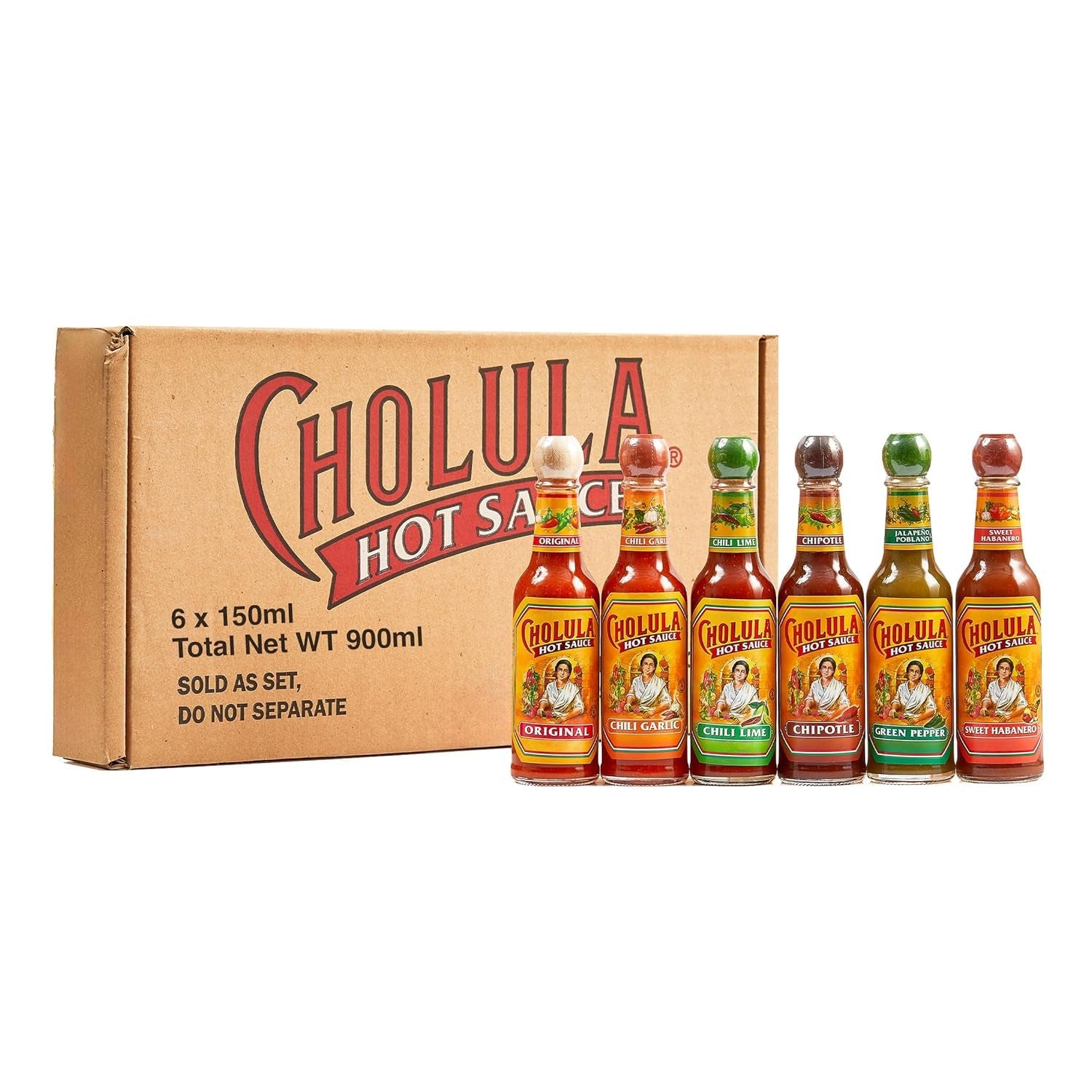 Cholula Hot Sauce Variety Pack. Product of Mexico. Gift Set Includes Six 5 Fl Oz Signature Cholula Hot Sauces for Eggs. Pizza. Mexican Dishes. and More. 30 Fl Oz - Image 21