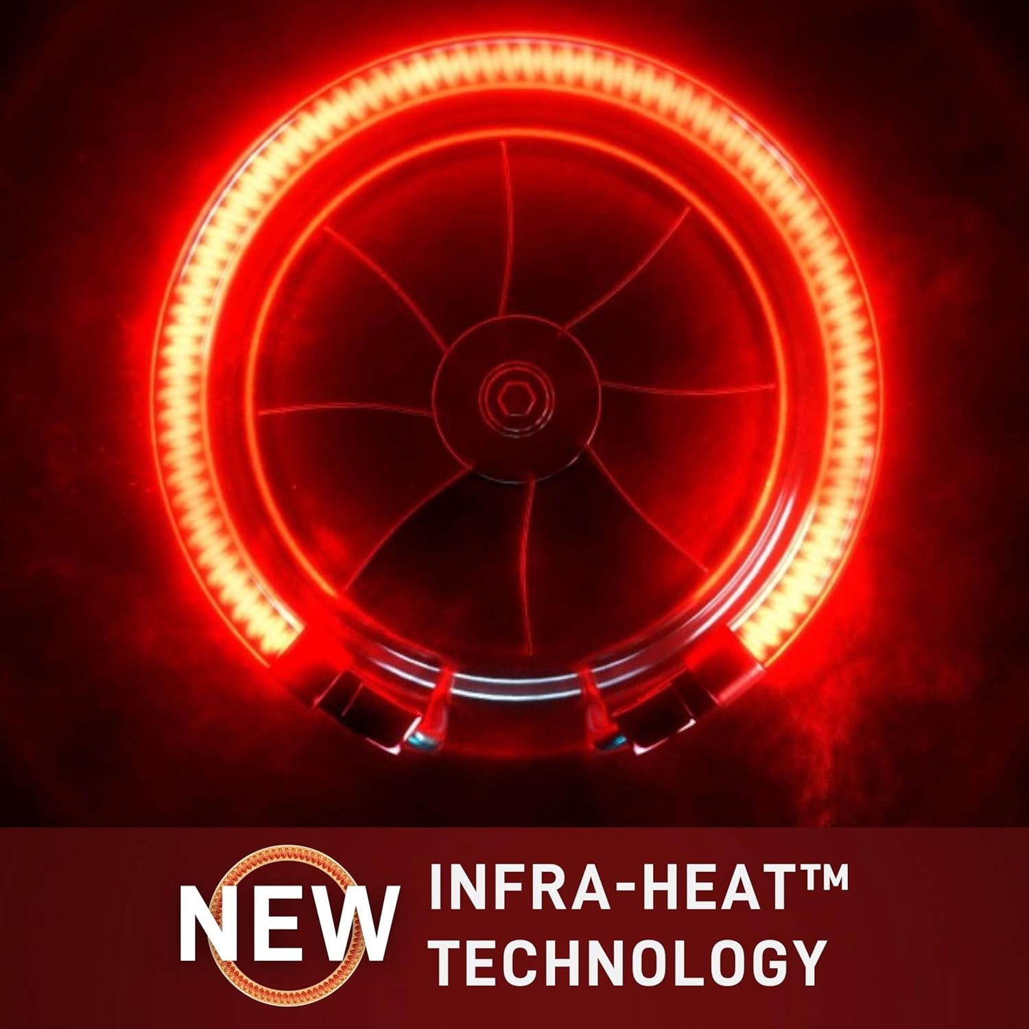 T-Fal Infrared Air Fryer: 6 Qt Digital Touch Screen. 7-In-1 Cooking Functions. 45-Seconds to Reach 750°F on Carbon Fiber Heater Surface. No-Shake Technology. Crispy Finish. 1550W. Black - Image 2