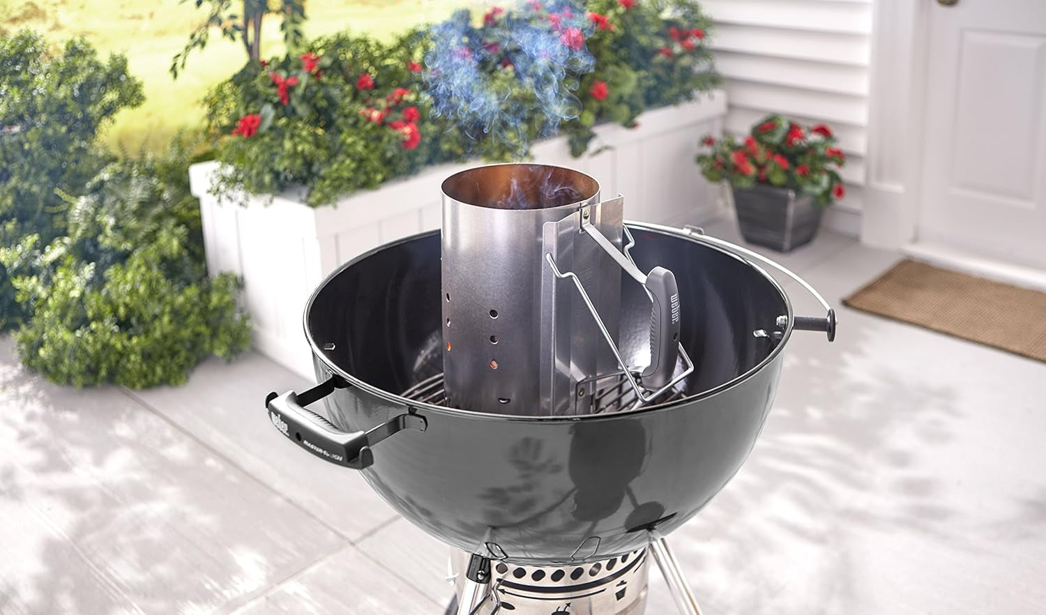 Weber Rapidfire Chimney Starter. Standard. Silver - Image 5