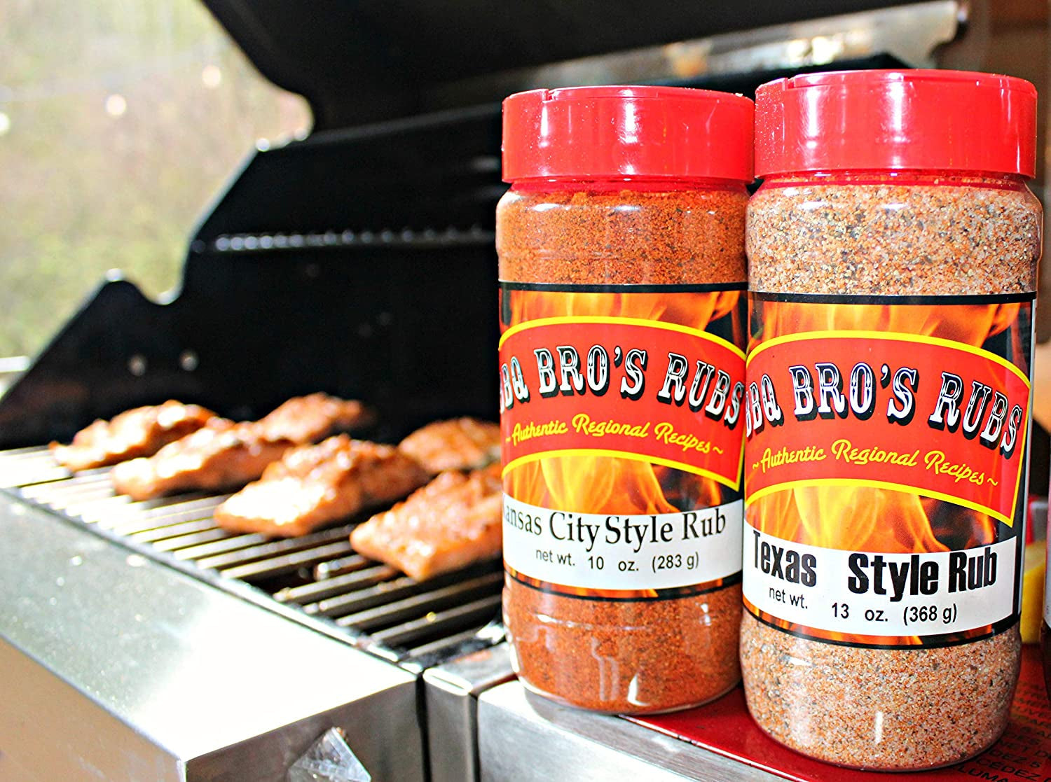 BBQ BROS RUBS (Western Style) - Ultimate Barbecue Spices Seasonings Set - Use for Grilling. Cooking & Smoking - Meat Rub. Dry Marinade. Rib Rub & Meat Seasoning - Great On; Steak. Chicken. Pork. Beef. Brisket - Backed with 100% Customer Guarantee - Image 9