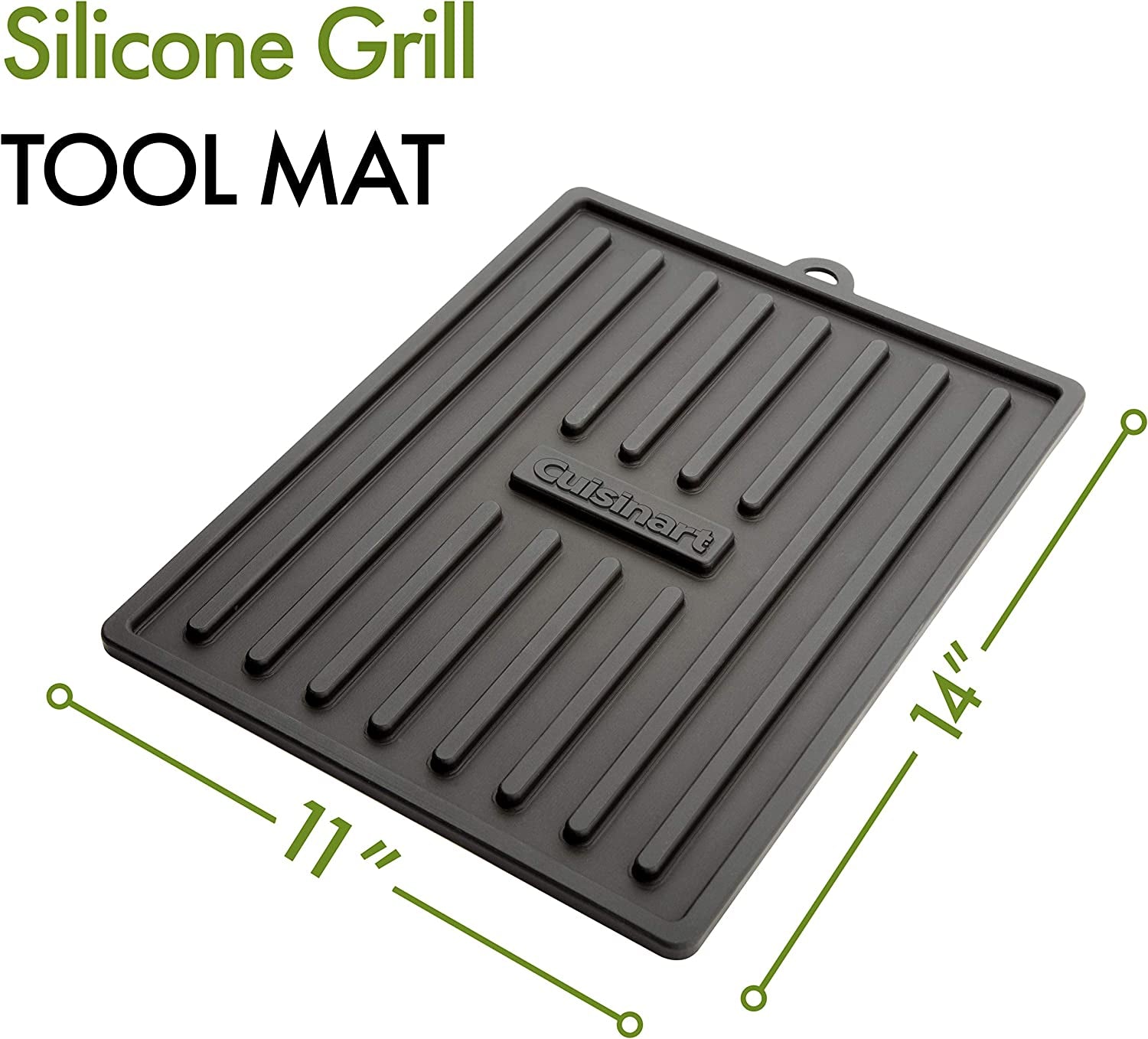 Cuisinart CTM-820 Silicone Tool. Black Grill Mat - Image 3