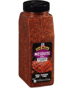 Mccormick Grill Mates Mesquite Seasoning. 24 Oz - One 24 Ounce Container of Mesquite BBQ Spice. Versatile Use in Marinades. Meats. Dressings and More