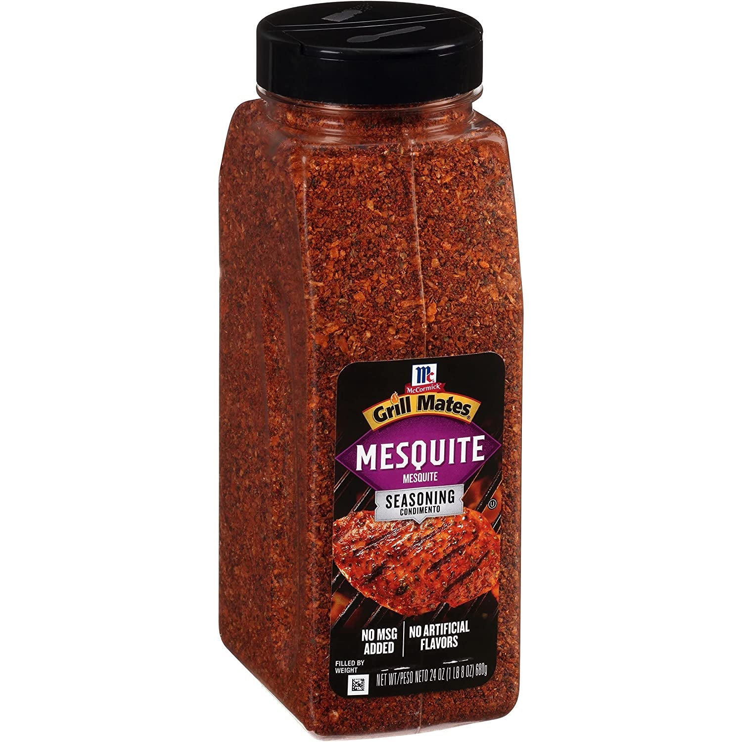Mccormick Grill Mates Mesquite Seasoning. 24 Oz - One 24 Ounce Container of Mesquite BBQ Spice. Versatile Use in Marinades. Meats. Dressings and More