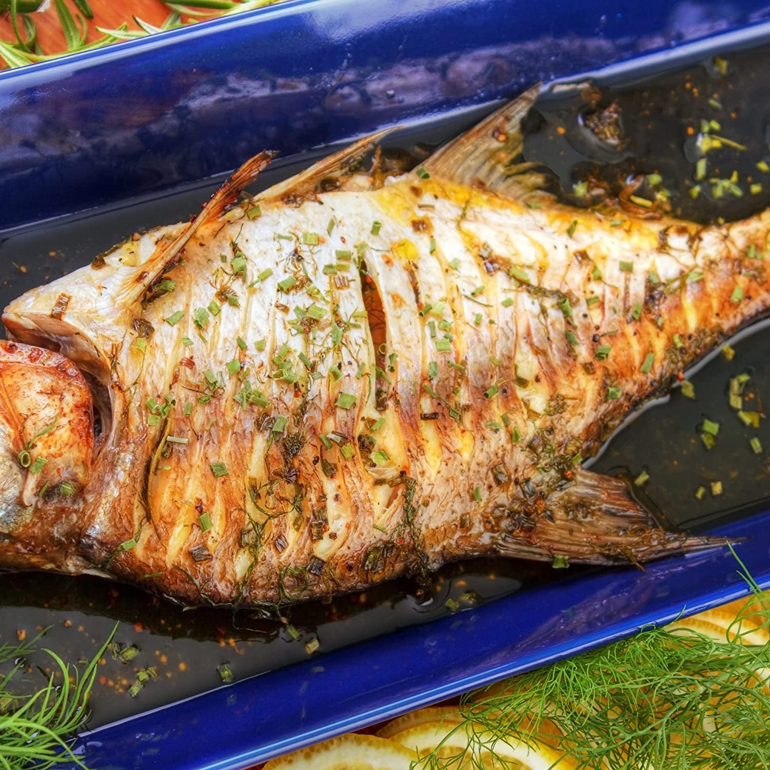 Pride of Szeged Fish Rub. Seafood Herb Seasoning Spice Mix. 5Oz. Tin (142G). 1-Count - Image 4