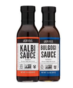 Lucky Foods Seoul Korean BBQ Sauce. Gluten Free / Non GMO (Twin Pack - 2 Bottles (1 Kalbi. 1 Bulgogi)