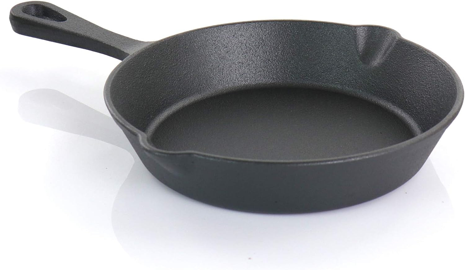 Megachef Assorted Pre-Seasoned OVEN SAFE. Cast Iron Cookware Set. 5 Piece. Black - Image 5