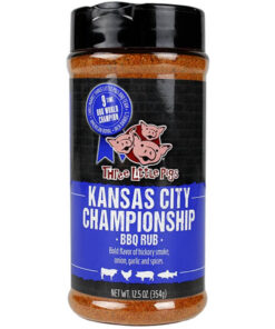 Three Little Pigs Kansas City Championship BBQ Rub LARGE 12.5 Oz