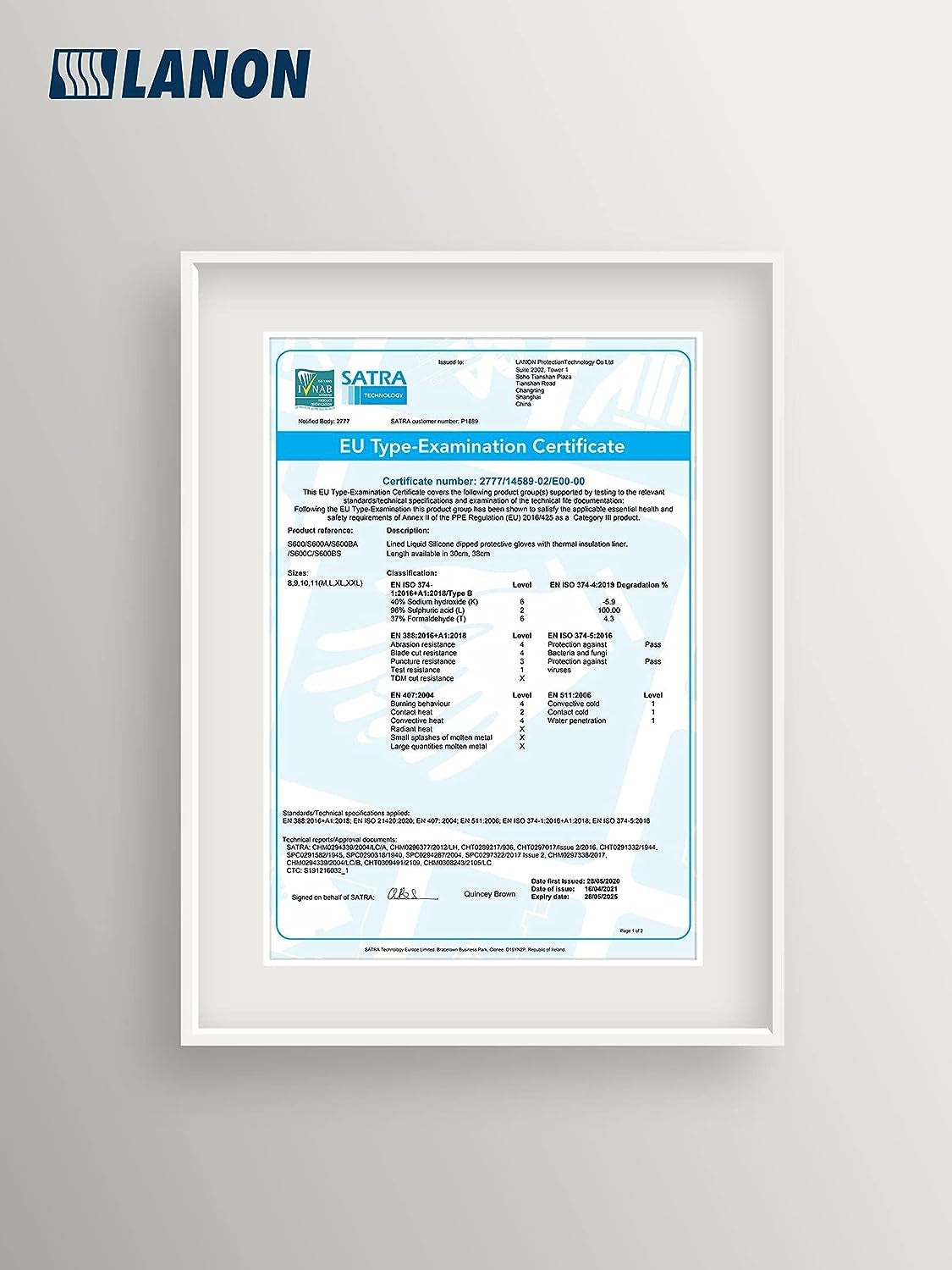 LANON Liquid Silicone Gloves. Heat Resistant Oven Gloves with Fingers. Food Grade. Waterproof. White. Medium - Image 8