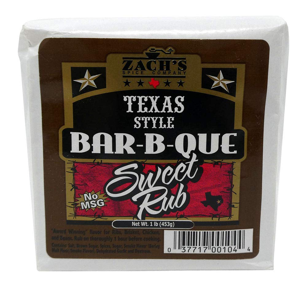 Zach'S Original Style Bar-B-Que Brisket Rub - Championship Cook-Off Winning Brisket Rub (Texas Style Bar-B-Que Sweet Rub (No MSG). 1 Pound) - Image 7