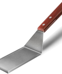 KLAQQED Metal Spatula for Cast Iron Skillet. Grill Spatula Stainless Steel Spatula. Burger Spatula. Fish Turner Spatula. Griddle Spatula. Spachulas Egg Flipper. Flat Top Metal Spatula for Cooking BBQ