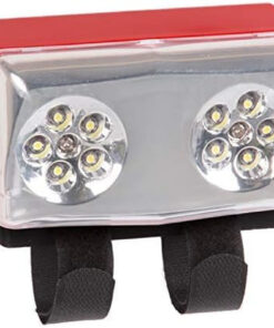 Rechargeable BBQ Grill Light - Includes 10 Bright LED Bulbs for Grilling at Night & Adjustable Straps for Any Barbecue - Father'S Day Grilling Gift- Heat Resistant. Weatherproof. Long Lasting Battery