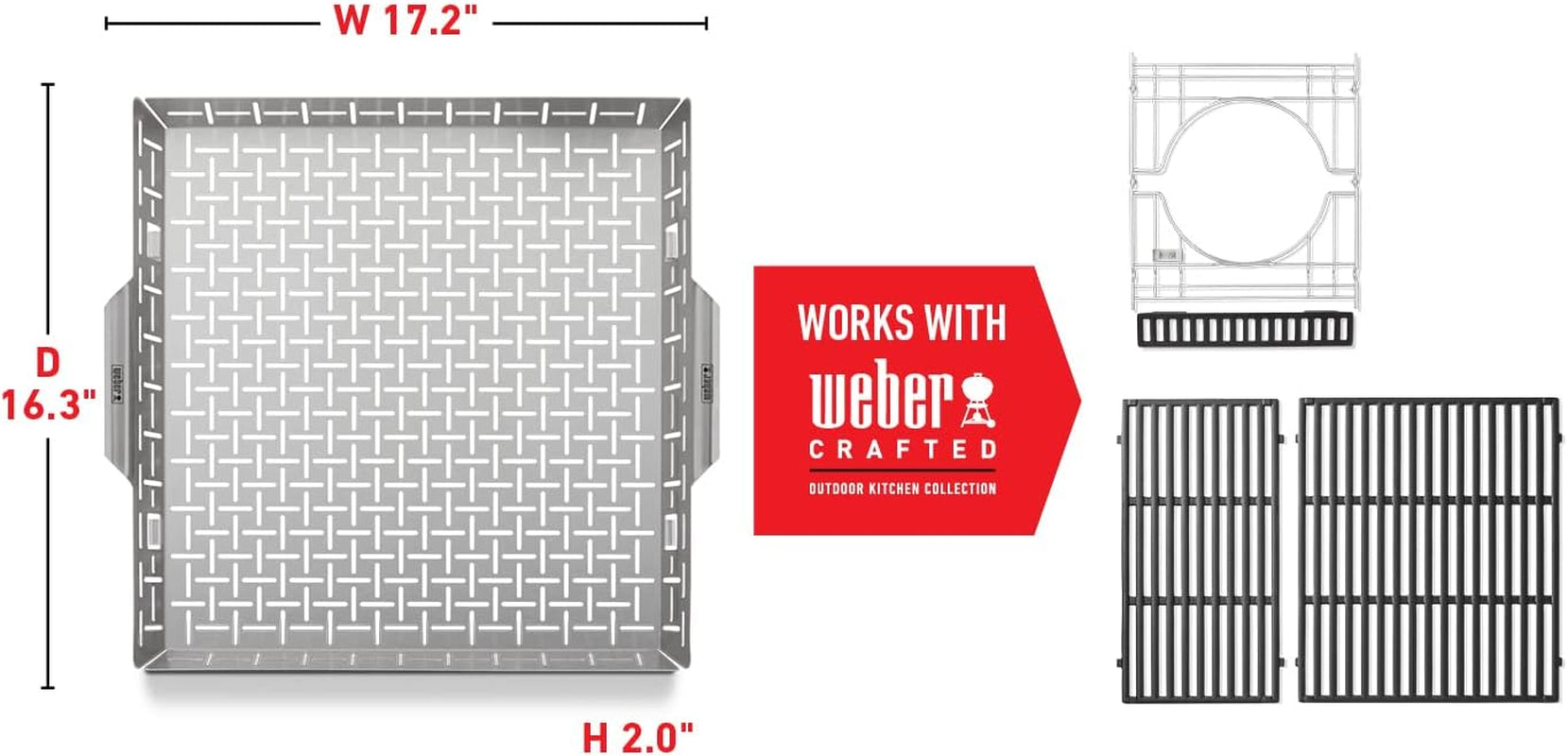 Weber Crafted Roasting Basket - Image 9