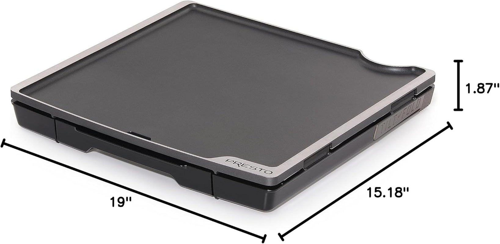 Presto 07073 XL Tilt-N-Fold Electric Griddle. Black - Image 8