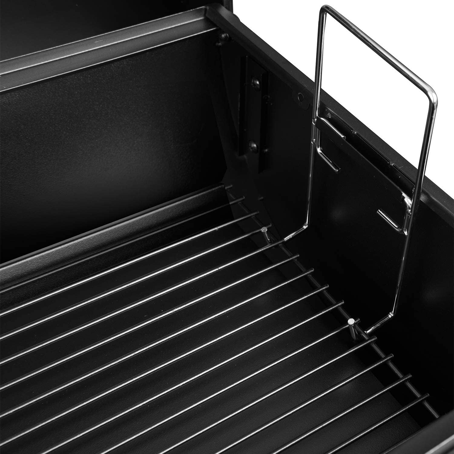 Royal Gourmet CC1830FC Charcoal Grill Offset Smoker (Grill + Cover). Black - Image 7