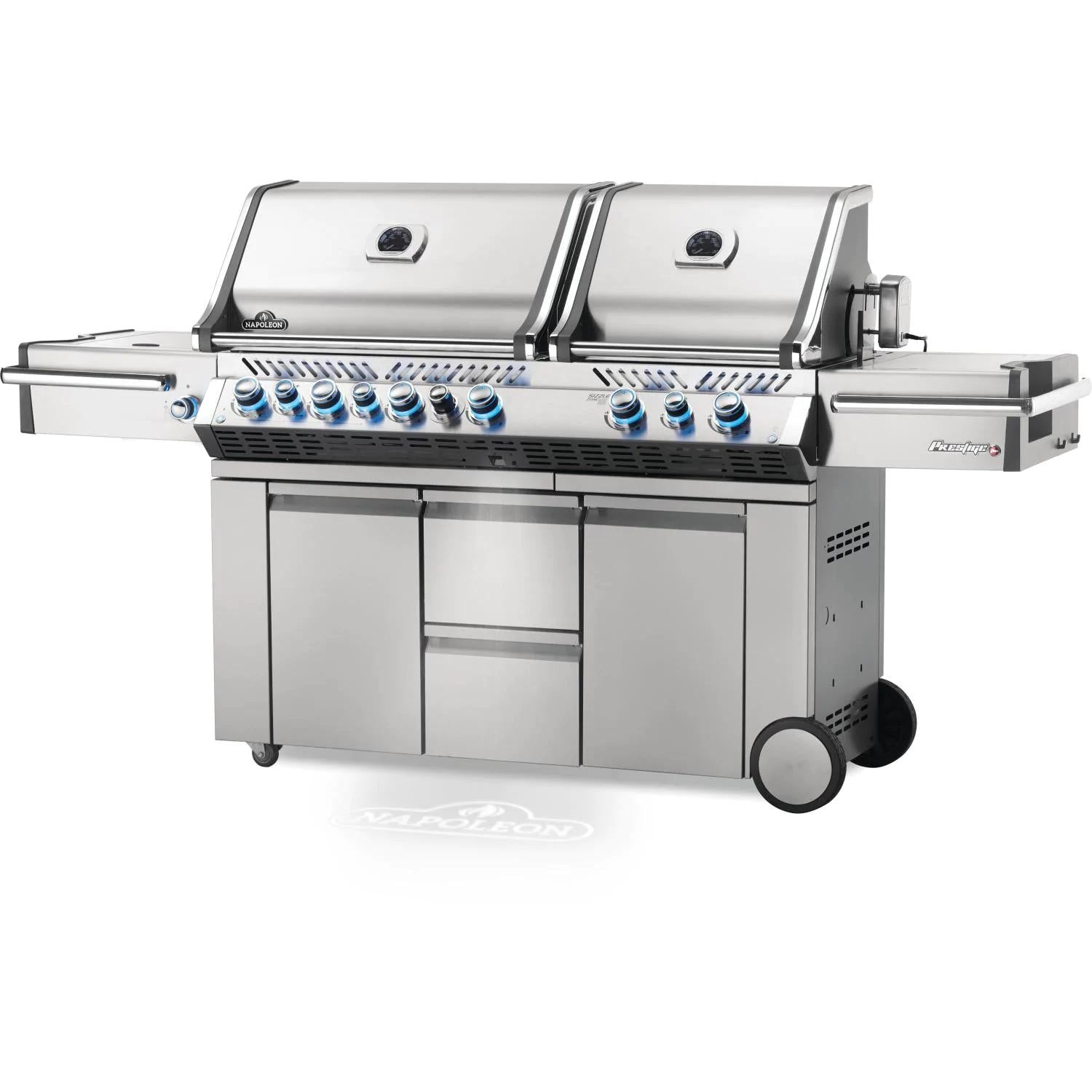 Napoleon: Prestige Pro 825 Gas Grill With Power Side Burner. Infrared Rear & Bottom Burners - Image 2