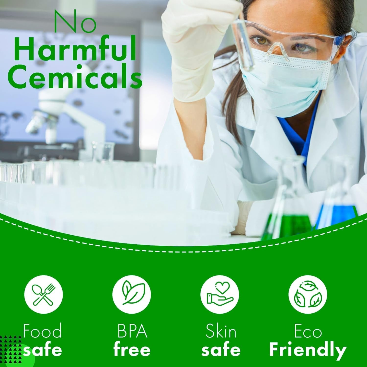 Disposable Latex Gloves for Kitchen and Cleaning Powder Free Size Large. 100 - Image 5