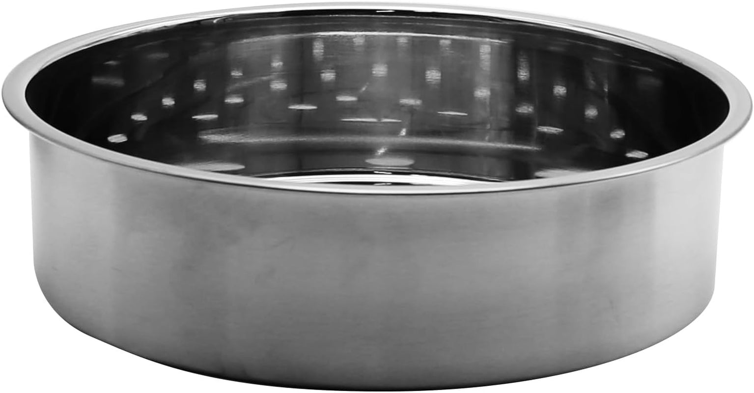 2Pcs Stainless Steel Steamer Basket Set – Round Tray Rack for Rice Cooker. Warmer & Kitchen Cooking (Veggies. Fish. Meat) - Image 3