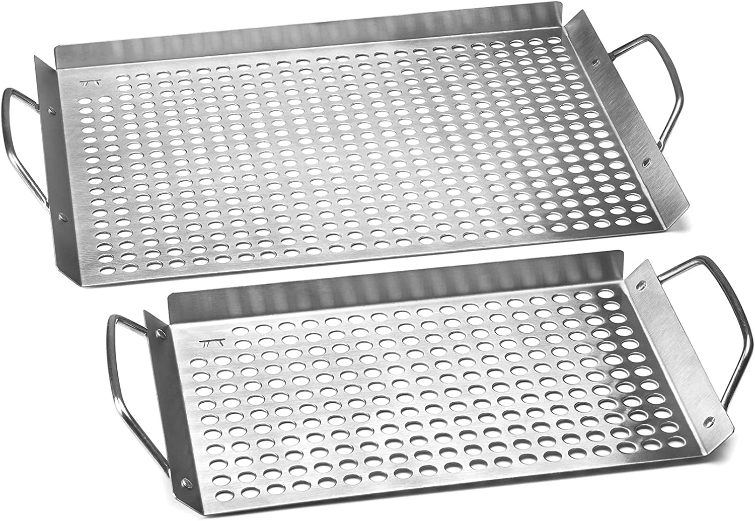 76630 Stainless Steel Grill Topper Grid. Set of 2. 11X7 and 11X17