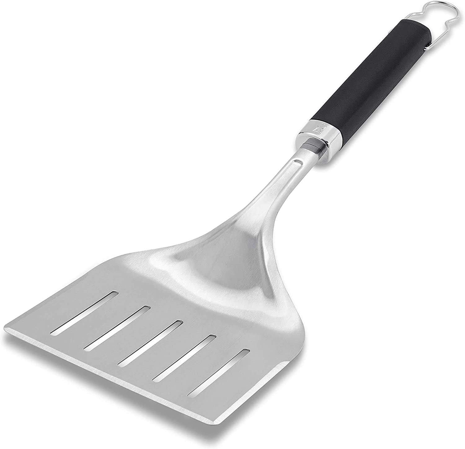 Weber Precision Grill Wide Spatula. Silver/Black. Large - Image 6
