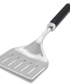 Weber Precision Grill Wide Spatula. Silver/Black. Large