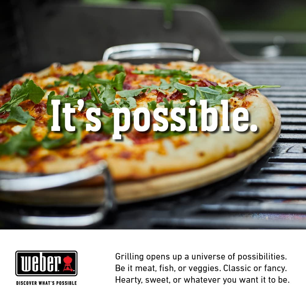 Weber Genesis 300 Series Premium Grill Cover. Heavy Duty and Waterproof. Fits Grills up to 62 Inches Wide - Image 4