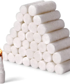 Fire Starters for Campfires. Camping Emergency. Survival. Fire Pits. Grills. Fireplace with 5+ Minute Burn 35 Counts