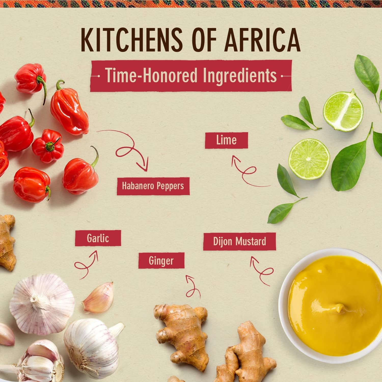 Kitchens of Africa Kaani West African Artisan Hot Sauce W/Habanero Pepper. Fresh Ginger. and Garlic. Fiery. Bold. and Piquant. yet Bright and Complex (9 Oz.) - Image 3