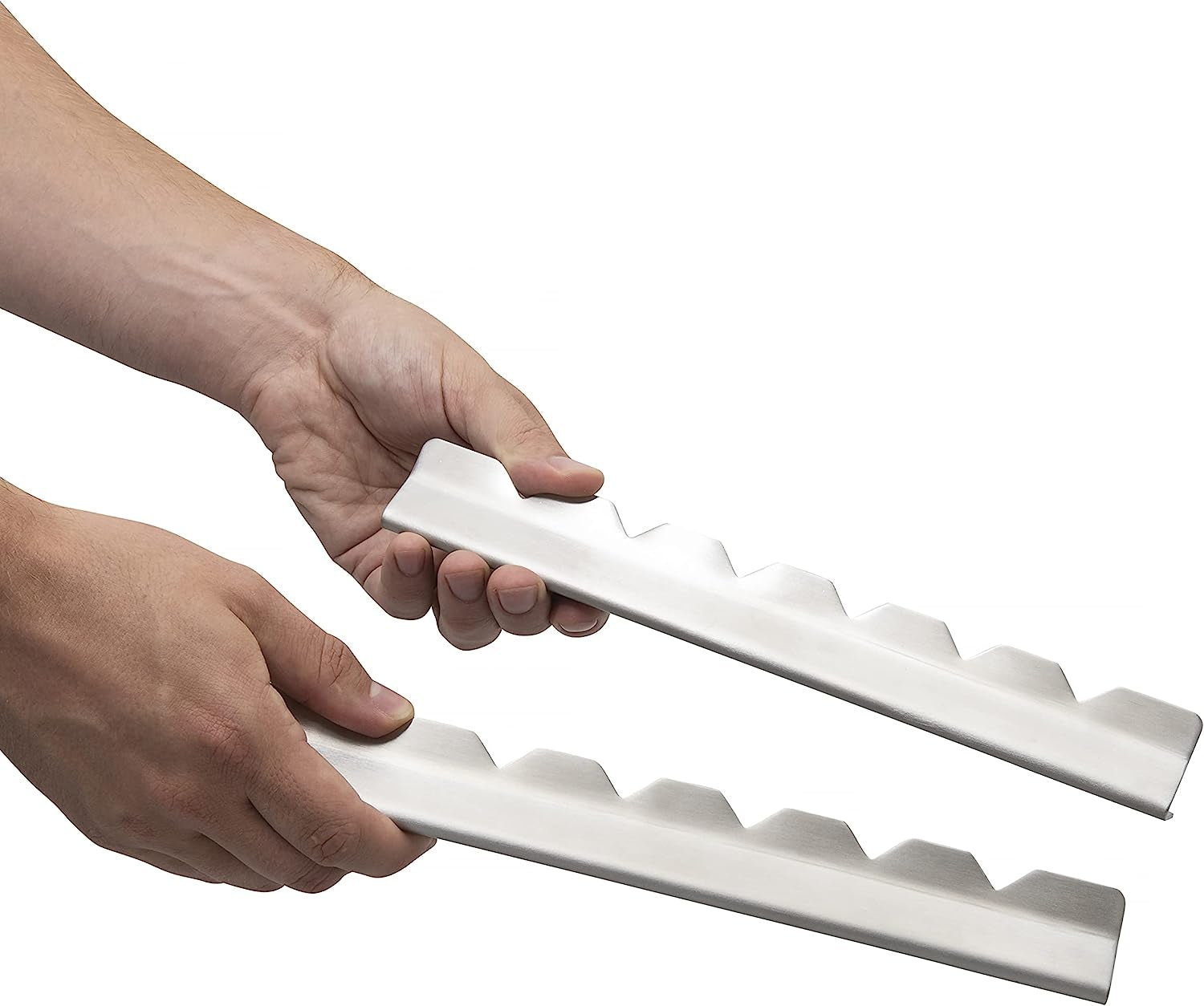 RIMCROW Kabob Rack for Grill. Oven or Smoker; Holds Shish Kebab Skewers for BBQ; Stand Is Compatible with Round. Flat. Metal. or Bamboo Skewer Sticks; Includes Basting Brush and Silicone Mitt - Image 8